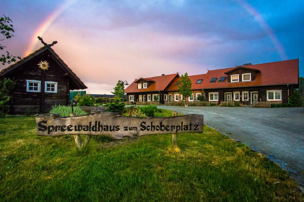 Апартаменти Spreewaldhaus Zum Schoberplatz Люббен Екстер'єр фото